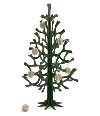 LOVI Lovi mini wooden balls birchwood natural set of 8 - DIY package LOVI Lovi mini wooden balls birchwood natural set of 8 - DIY package