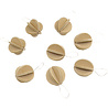 LOVI Lovi mini wooden balls birchwood natural set of 8 - DIY package LOVI Lovi mini wooden balls birchwood natural set of 8 - DIY package