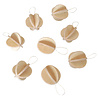 LOVI Lovi mini wooden balls birchwood natural set of 8 - DIY package LOVI Lovi mini wooden balls birchwood natural set of 8 - DIY package