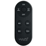 Uyuni Lighting Uyuni Lighting afstandsbediening zwart W4xH10xD1.3cm incl. batterij Uyuni Lighting Uyuni Lighting afstandsbediening zwart W4xH10xD1.3cm incl. batterij