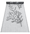 Lapuan Kankurit - Teemu Järvi Table Runner 46x150 needle branch black linen/cotton mix Lapuan Kankurit - Teemu Järvi Table Runner 46x150 needle branch black linen/cotton mix