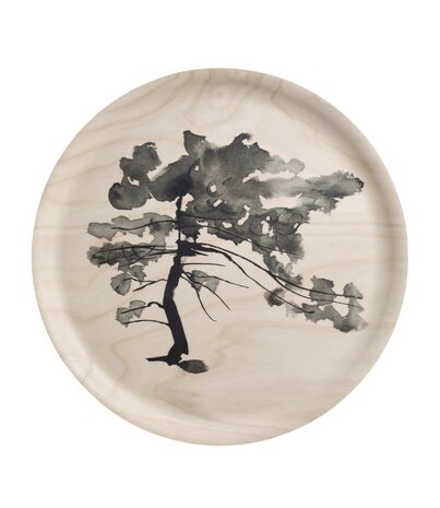 muurla Muurla x Teemu Järvi wooden tray Ø35cm Pine tree muurla Muurla x Teemu Järvi wooden tray Ø35cm Pine tree