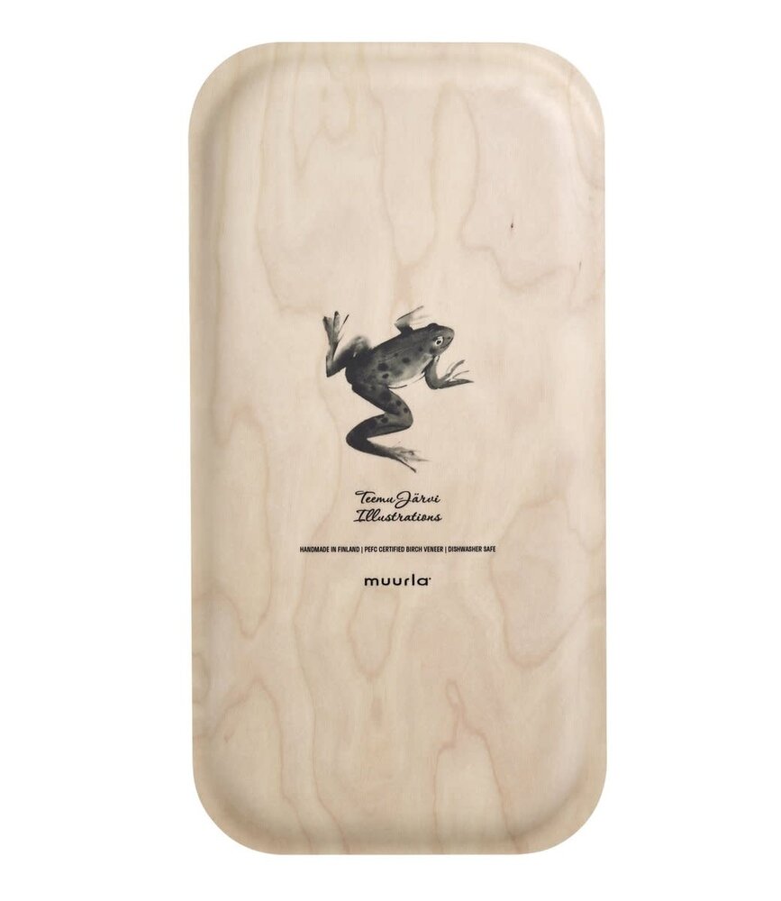 muurla Muurla x Teemu Järvi houten dienblad 43x22cm Amerikaanse waterpest muurla Muurla x Teemu Järvi houten dienblad 43x22cm Amerikaanse waterpest