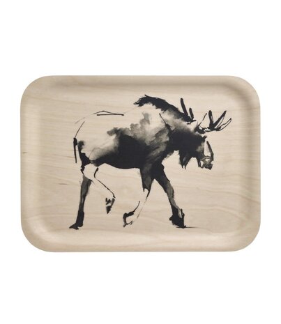 muurla Muurla x Teemu Järvi houten dienblad Eland 27x20cm muurla Muurla x Teemu Järvi houten dienblad Eland 27x20cm