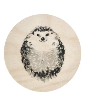 muurla Muurla x Teemu Järvi  houten onderzetter Egel Ø10cm