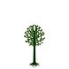 LOVI Lovi Boom 16,5 cm Forest Green - Berkenhout 3D-boom DIY pakketje LOVI Lovi Boom 16,5 cm Forest Green - Berkenhout 3D-boom DIY pakketje