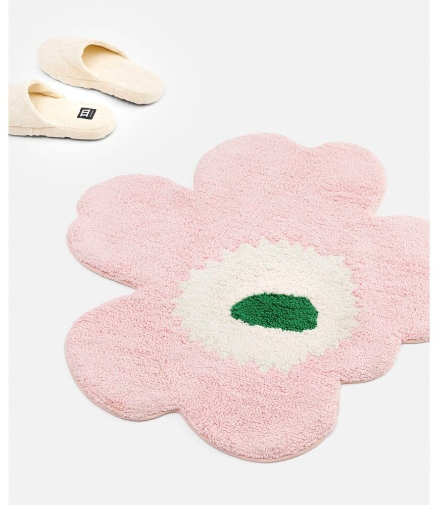 Marimekko Marimekko Unikko bath mat 73x74cm pink