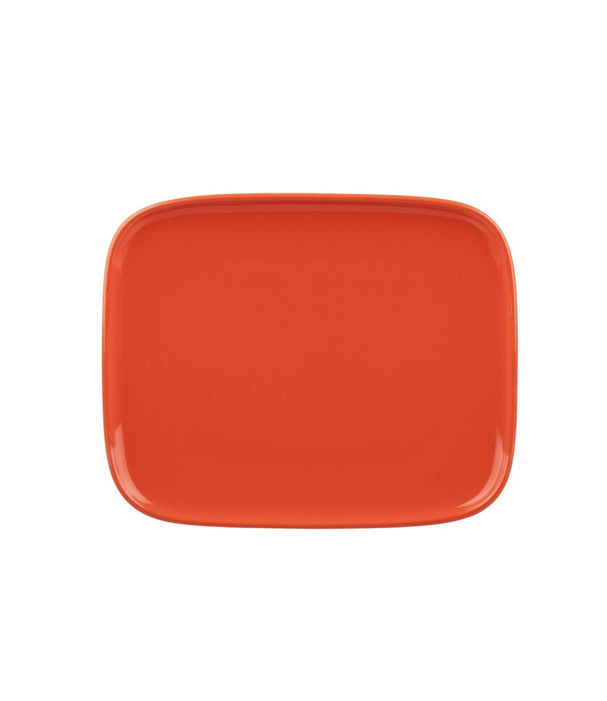 Marimekko Marimekko Oiva plate 15x12cm orange Marimekko Marimekko Oiva plate 15x12cm orange