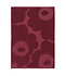 Marimekko Unikko Solid towel 50x70cm Burgundy