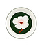 Marimekko Unikko 25cm bord groen roze Marimekko Unikko 25cm bord groen roze
