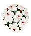 Marimekko Unikko 25cm bord groen roze