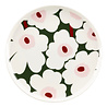 Marimekko Marimekko Unikko 25cm plate green pink Marimekko Marimekko Unikko 25cm plate green pink