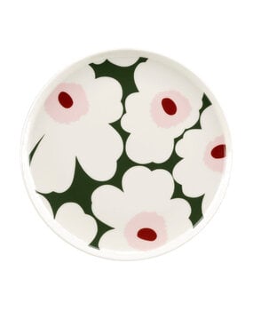 Marimekko Marimekko Unikko 20cm plate green pink