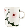Marimekko Marimekko Unikko cup 2.5dl green pink Marimekko Marimekko Unikko cup 2.5dl green pink