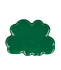 Marimekko Unikko gevormd bord 19 cm groen Marimekko Unikko gevormd bord 19 cm groen