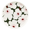 Marimekko Marimekko Unikko 25cm plate green pink Marimekko Marimekko Unikko 25cm plate green pink