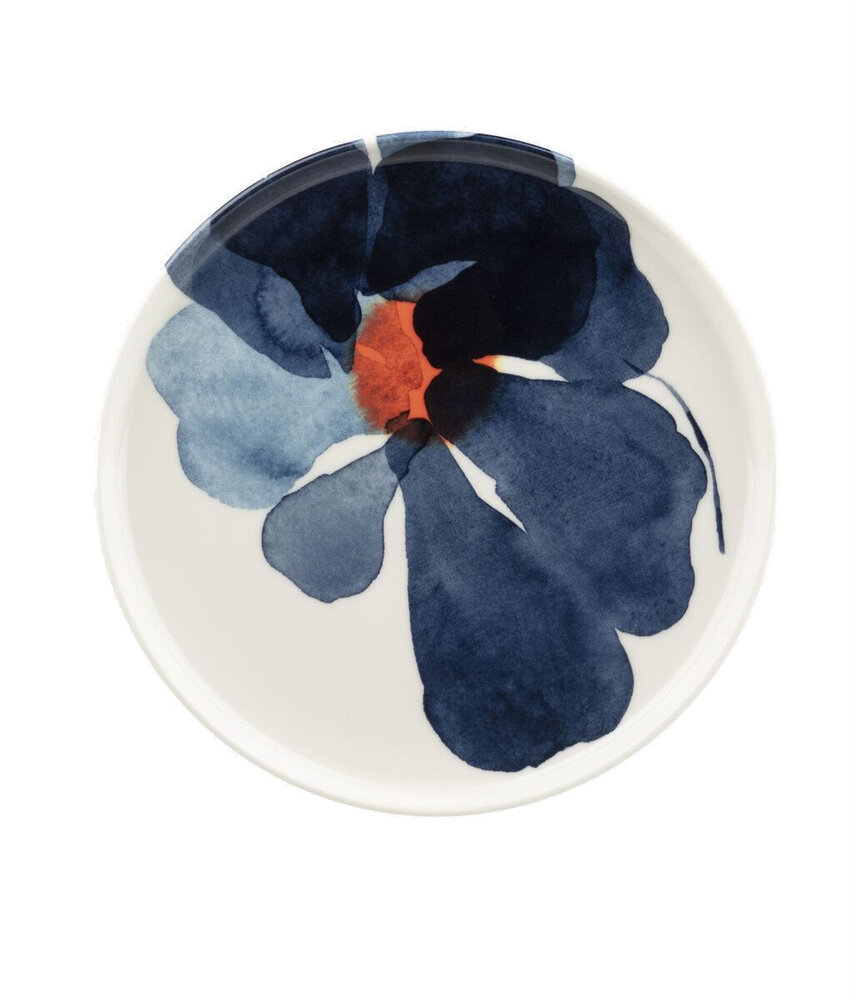 Marimekko Marimekko Valssi bord 20cm Blauw