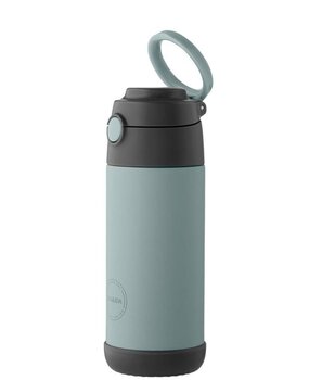 AYA & IDA AYA & IDA Thermo RVS Kinder Drinkfles met rietje 350 ml Mint groen AYA & IDA AYA & IDA Thermo RVS Kinder Drinkfles met rietje 350 ml Mint groen