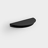 Moebe Moebe Half Moon Shelf Small black Moebe Moebe Half Moon Shelf Small black