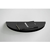 Moebe Moebe Half Moon Shelf Small black Moebe Moebe Half Moon Shelf Small black