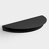 Moebe Moebe Half Moon Shelf large black Moebe Moebe Half Moon Shelf large black