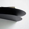 Moebe Moebe Half Moon Shelf large black Moebe Moebe Half Moon Shelf large black