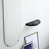Moebe Moebe Half Moon Shelf large black Moebe Moebe Half Moon Shelf large black