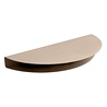 Moebe Moebe wandplank Half Moon large warm grijs Moebe Moebe wandplank Half Moon large warm grijs