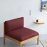 Moebe Moebe wandplank Half Moon large warm grijs Moebe Moebe wandplank Half Moon large warm grijs