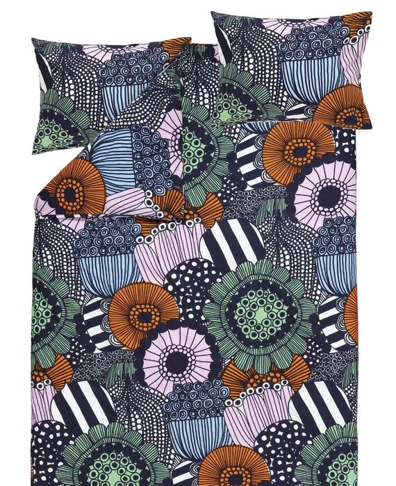 Marimekko 240x220cm dekbedovertrek met 2 kussenslopen Siirtolapuutarha