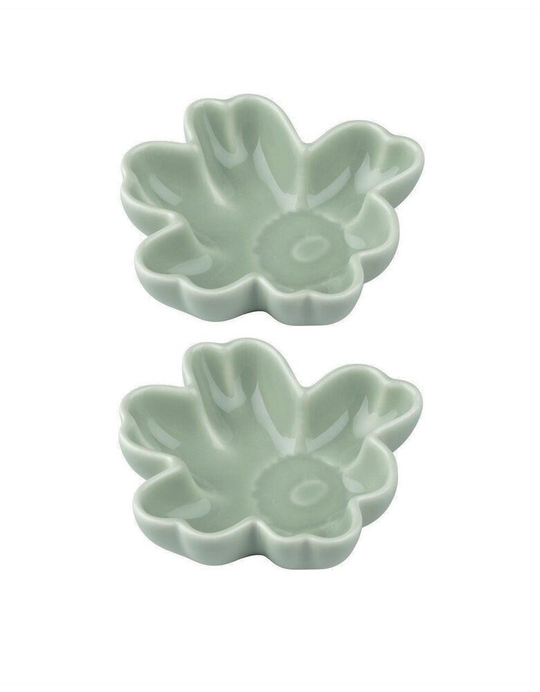 Marimekko Marimekko Unikko schaaltjes set van 2 Marimekko Marimekko Unikko schaaltjes set van 2