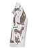 Lapuan Kankurit Koirapuisto teatowel 46x70 Brown Lapuan Kankurit Koirapuisto teatowel 46x70 Brown
