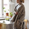 Lapuan Kankurit Lapuan Kankurit Uni wool scarf with pockets 60x170 Beige melange Lapuan Kankurit Lapuan Kankurit Uni wool scarf with pockets 60x170 Beige melange