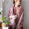 Lapuan Kankurit Lapuan Kankurit Uni wool scarf with pockets 60x170 Dusty rose Lapuan Kankurit Lapuan Kankurit Uni wool scarf with pockets 60x170 Dusty rose
