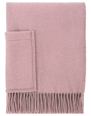 Lapuan Kankurit Lapuan Kankurit Uni wool scarf with pockets 60x170 Dusty rose Lapuan Kankurit Lapuan Kankurit Uni wool scarf with pockets 60x170 Dusty rose