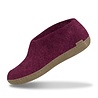 Glerups Glerups Shoe with leather sole (various sizes) Cranberry Slipper Glerups Glerups Shoe with leather sole (various sizes) Cranberry Slipper