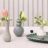 Dottir Nordic Design Dottir Samsurium Minibell vaasjes blauw grijs mix set van 3 Dottir Nordic Design Dottir Samsurium Minibell vaasjes blauw grijs mix set van 3