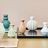 Dottir Nordic Design Dottir Samsurium Minibell vases Coral mix set of 3 Dottir Nordic Design Dottir Samsurium Minibell vases Coral mix set of 3