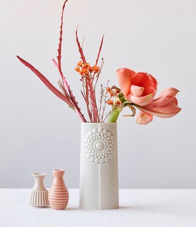 Dottir Nordic Design Dottir Samsurium Minibell vases Coral mix set of 3 Dottir Nordic Design Dottir Samsurium Minibell vases Coral mix set of 3