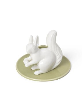 Dottir Nordic Design Dottir Sweet Stories squirrel candlestick wasabi green Dottir Nordic Design Dottir Sweet Stories squirrel candlestick wasabi green