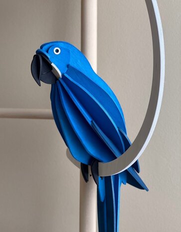 LOVI LOVI Papegaai Hyacinth Macaw Blauw (diverse formaten) LOVI LOVI Papegaai Hyacinth Macaw Blauw (diverse formaten)