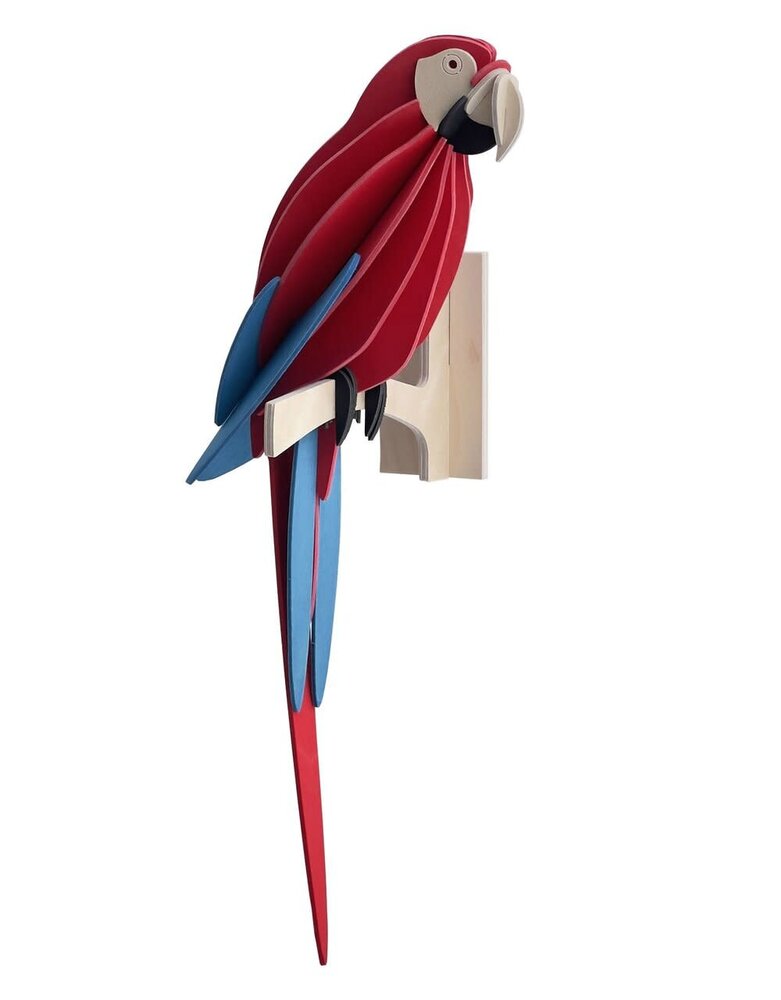 LOVI LOVI Parrot Scarlet Macaw Red (various sizes) LOVI LOVI Parrot Scarlet Macaw Red (various sizes)