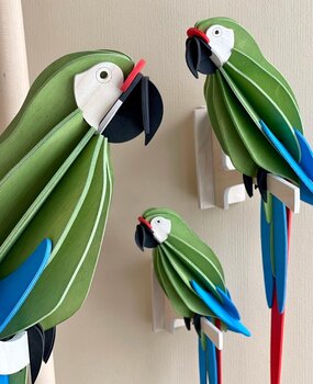 LOVI LOVI Papegaai Great Green Macaw Groen (diverse formaten)