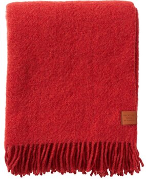 Klippan Klippan Cottage plaid 130x180cm 25% gerecycled lamswol rood Klippan Klippan Cottage plaid 130x180cm 25% gerecycled lamswol rood