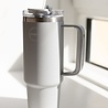 AYA & IDA AYA & IDA Thermo cup with straw 885ml light grey AYA & IDA AYA & IDA Thermo cup with straw 885ml light grey