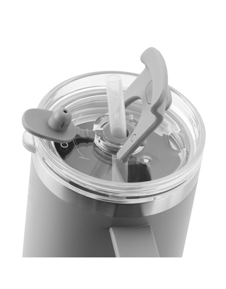 AYA & IDA AYA & IDA Thermo cup with straw 885ml light grey AYA & IDA AYA & IDA Thermo cup with straw 885ml light grey