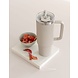 AYA & IDA AYA & IDA Thermosbeker met rietje 885ml Beige AYA & IDA AYA & IDA Thermosbeker met rietje 885ml Beige