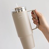 AYA & IDA AYA & IDA Thermo cup with straw 885ml Beige AYA & IDA AYA & IDA Thermo cup with straw 885ml Beige