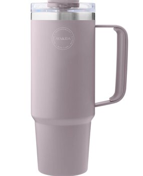 AYA & IDA AYA & IDA Thermosbeker met rietje 885ml Lavendel AYA & IDA AYA & IDA Thermosbeker met rietje 885ml Lavendel