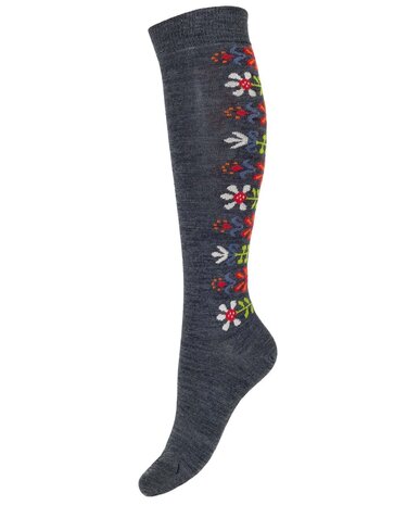 Cai Cai Bengt & Lotta Merino knee socks Monica Knä (various sizes) anthracite Cai Cai Bengt & Lotta Merino knee socks Monica Knä (various sizes) anthracite